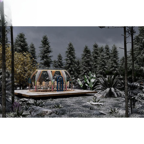 Moonseek 360 Degree Polycarbonate Cover Free Standing Sunroom Long