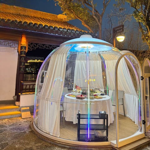 Moonseek Custom Size Clear Dome House Polycarbonate PC Dome