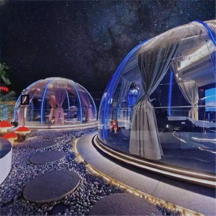 Moonseek Gazebo Dome Tent Canopy House for Wedding and