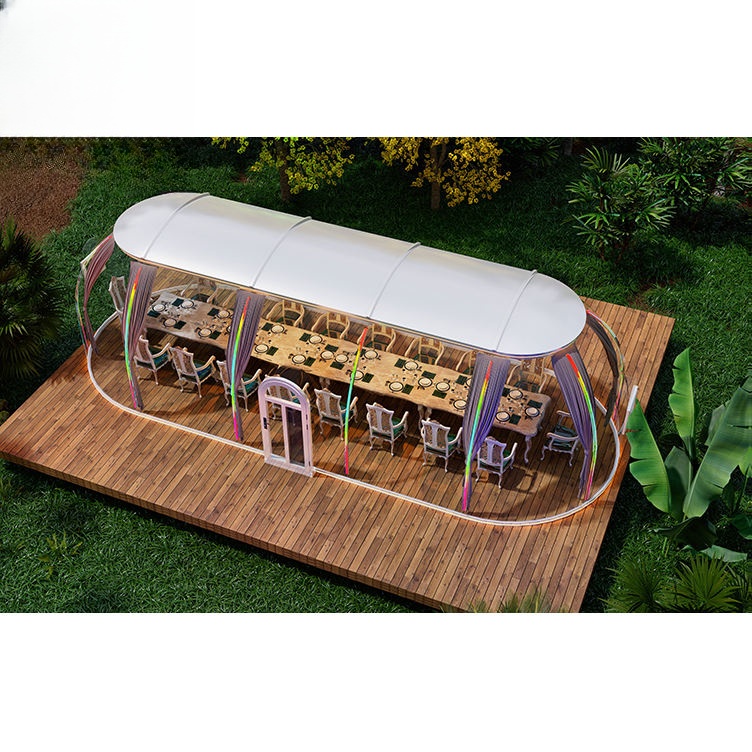 Moonseek Hard PC Bubbleroom Prefab Cabin Restaurant Transparent PC