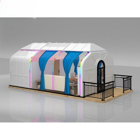 Moonseek Hotel Polycarbonate Dome Tent Modular Prefab PC Crystal