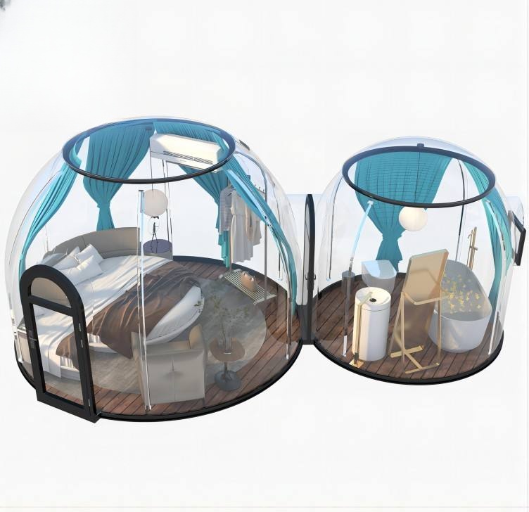 Moonseek Innovative Modular Transparent Bubble Domes Seamless Bubble House