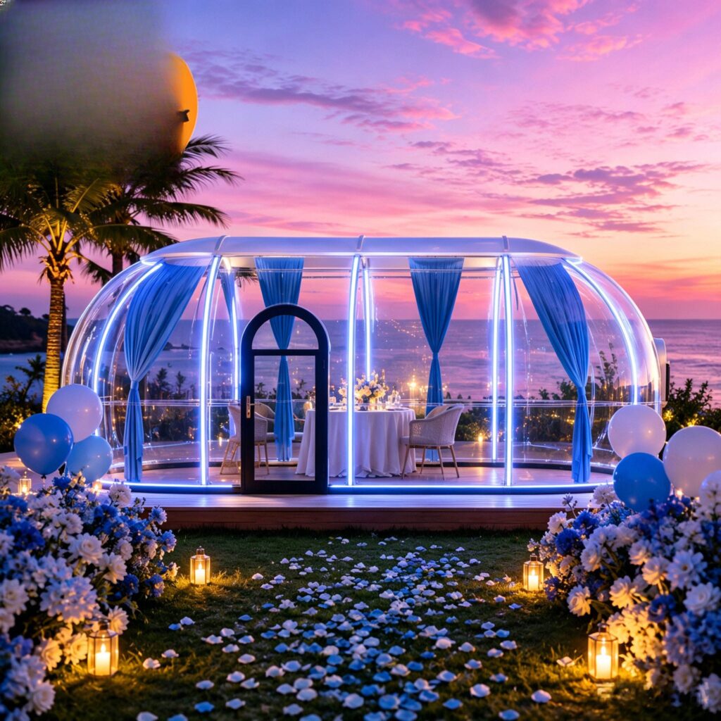 Moonseek Limited Time Discount Transparent Polycarbonate Prefab Bubble Dome
