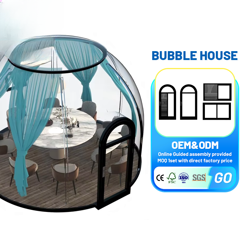 Moonseek Luxury Dome PC Cover Transparent Starry Sky House