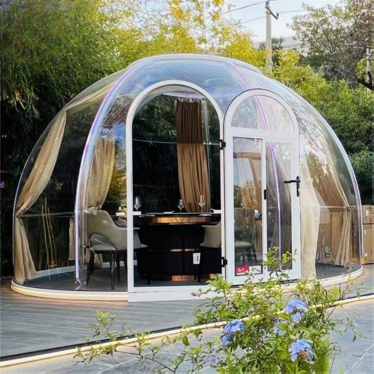 Moonseek Modern Bubble House PC Dome House Stargazing for