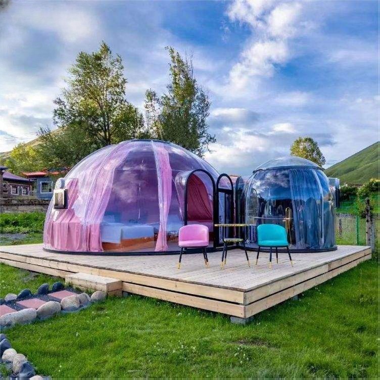 Moonseek Multi-Functional Dome House Easy to Install Glamping Aluminium