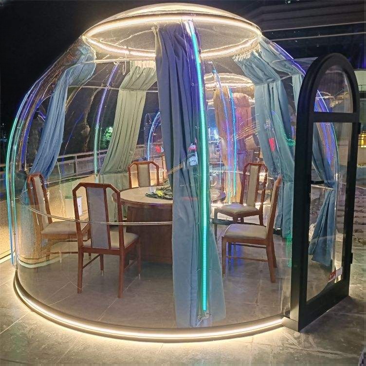 Moonseek Outdoor Patio Bubble Room Polycarbonate Stargazing Transparent Bubble