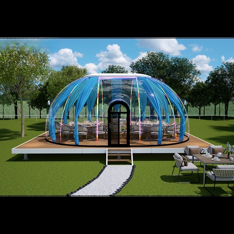 Moonseek PC Dome Hotel Polycarbonate Dome Tent Modular Prefab