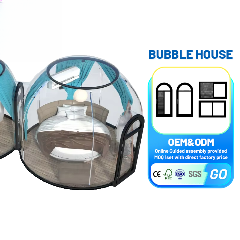 Moonseek PC Dome House Outdoor See Through Bubble Tent