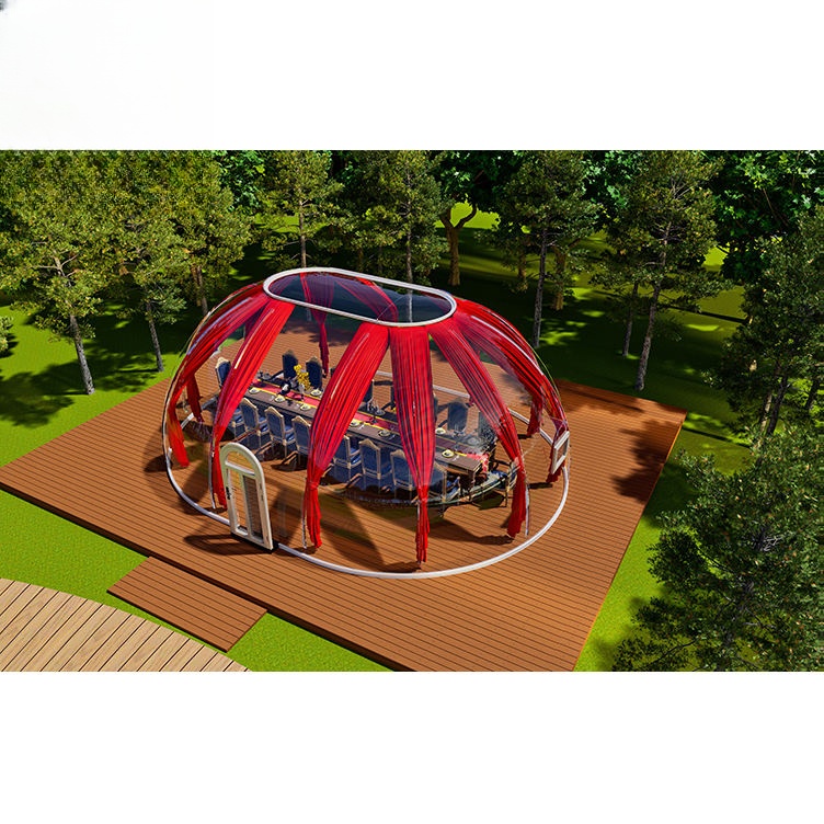 Moonseek PC Prefab Green Hotel Dome House Eco-Friendly Waterproof