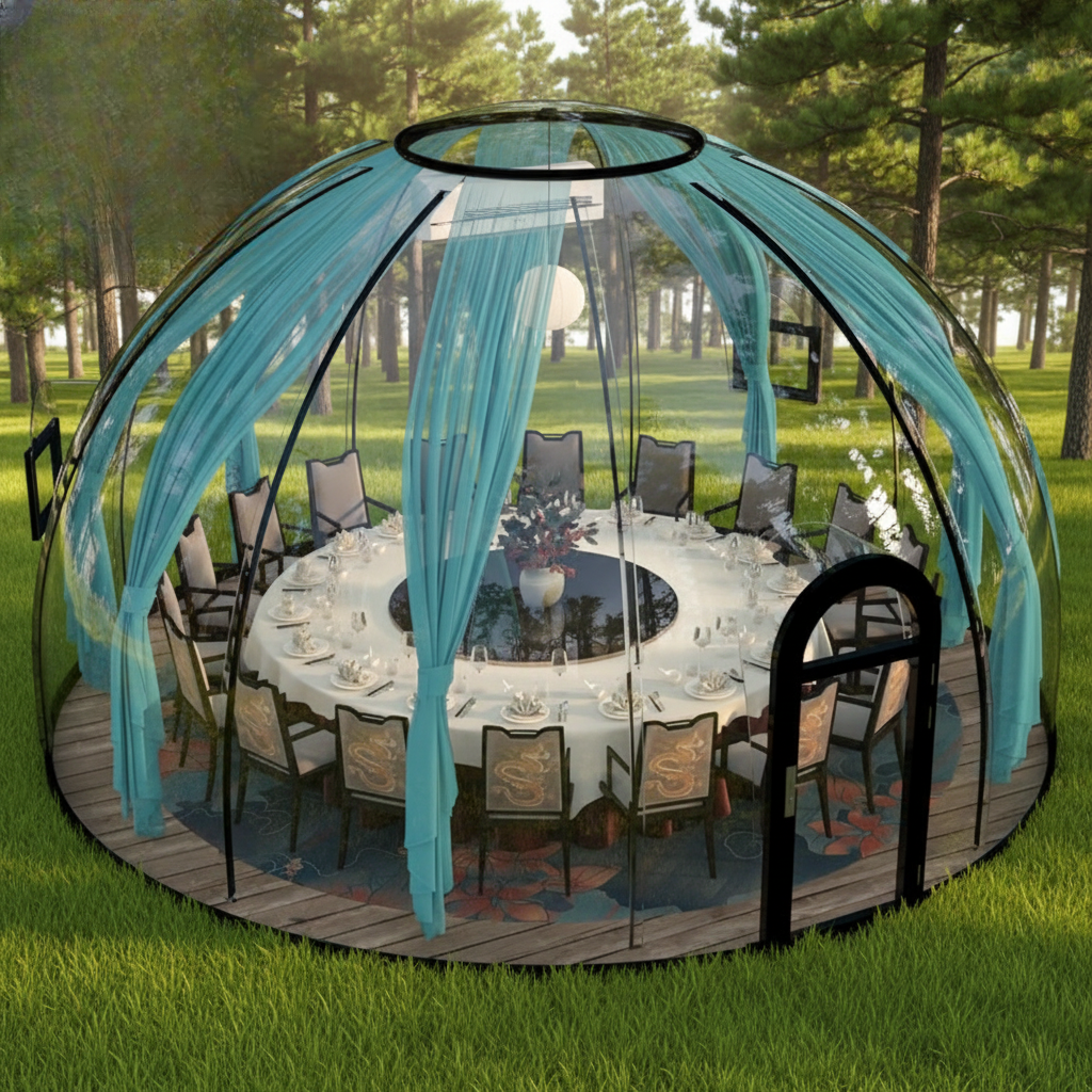 Moonseek PC Transparent Dome Offers 360 Transparent