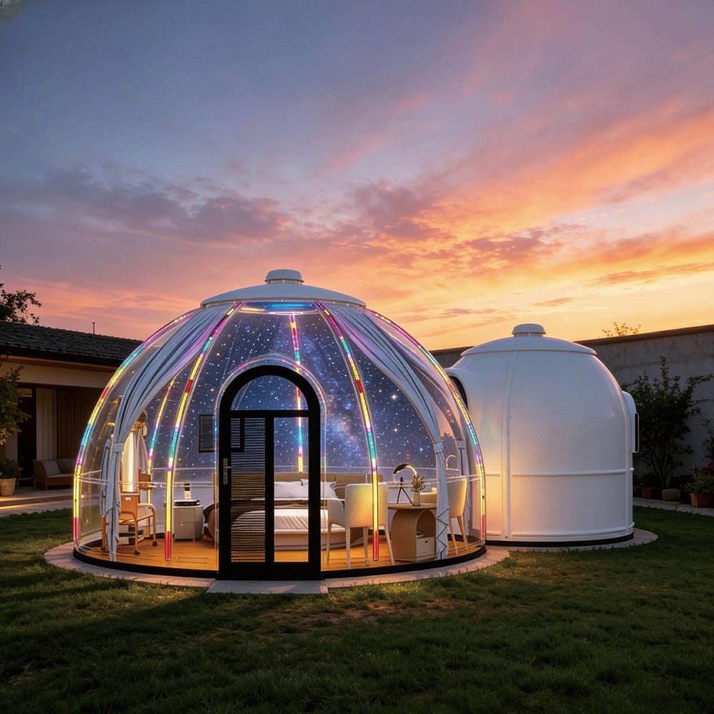 Moonseek Resort Extremely High Hardness PC Transparent Dome House