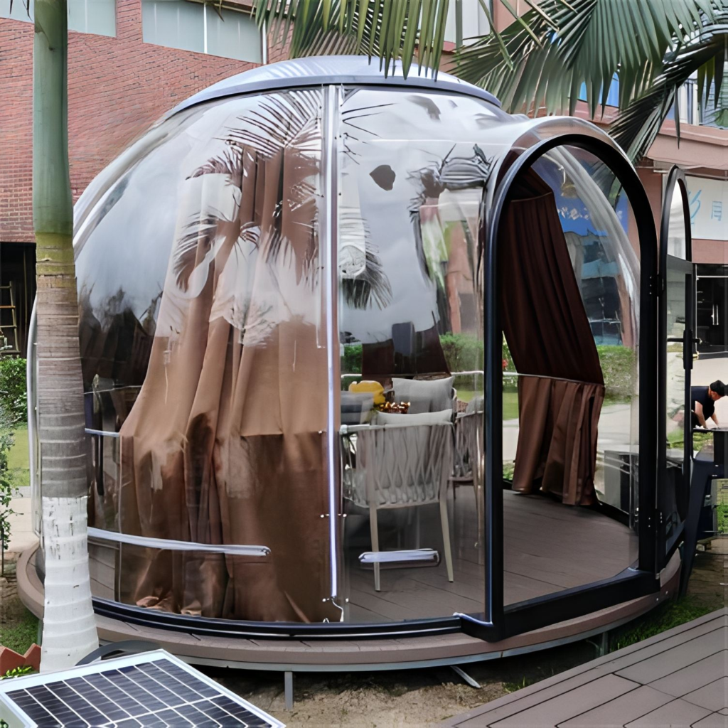 Moonseek Round Transparent House Manufacturer Prefab Dome Cabin