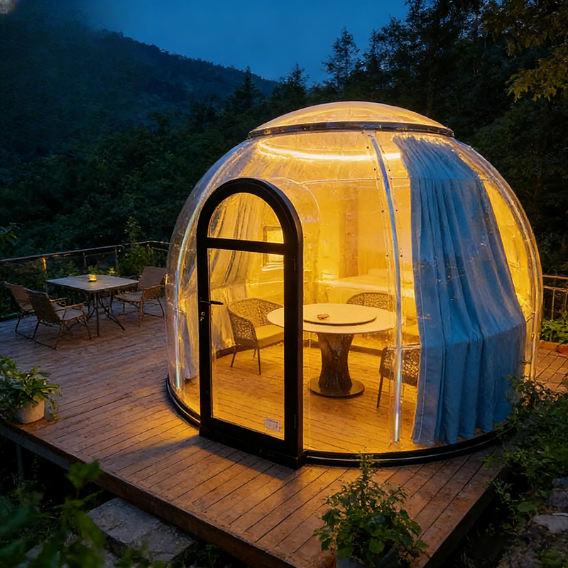 Moonseek Sunshine Room Waterproof Green Houses Dining Bubble Room