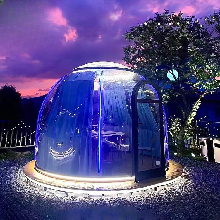 Moonseek Transparent PC Bubble House Waterproof Igloo Dome Tent