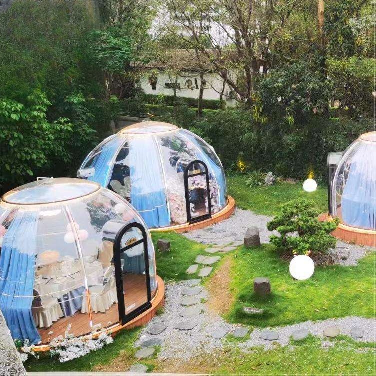 Moonseek Transparent Star Vacant Room Dome House for Garden