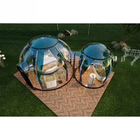 Moonseek Winter Clear Igloo Hotel PC Dome Tent With